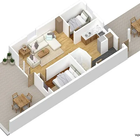 3 Person In L S Holiday home Laeso