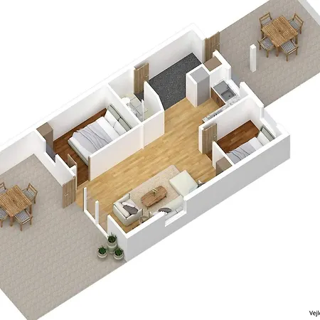 3 Person In L S Holiday home